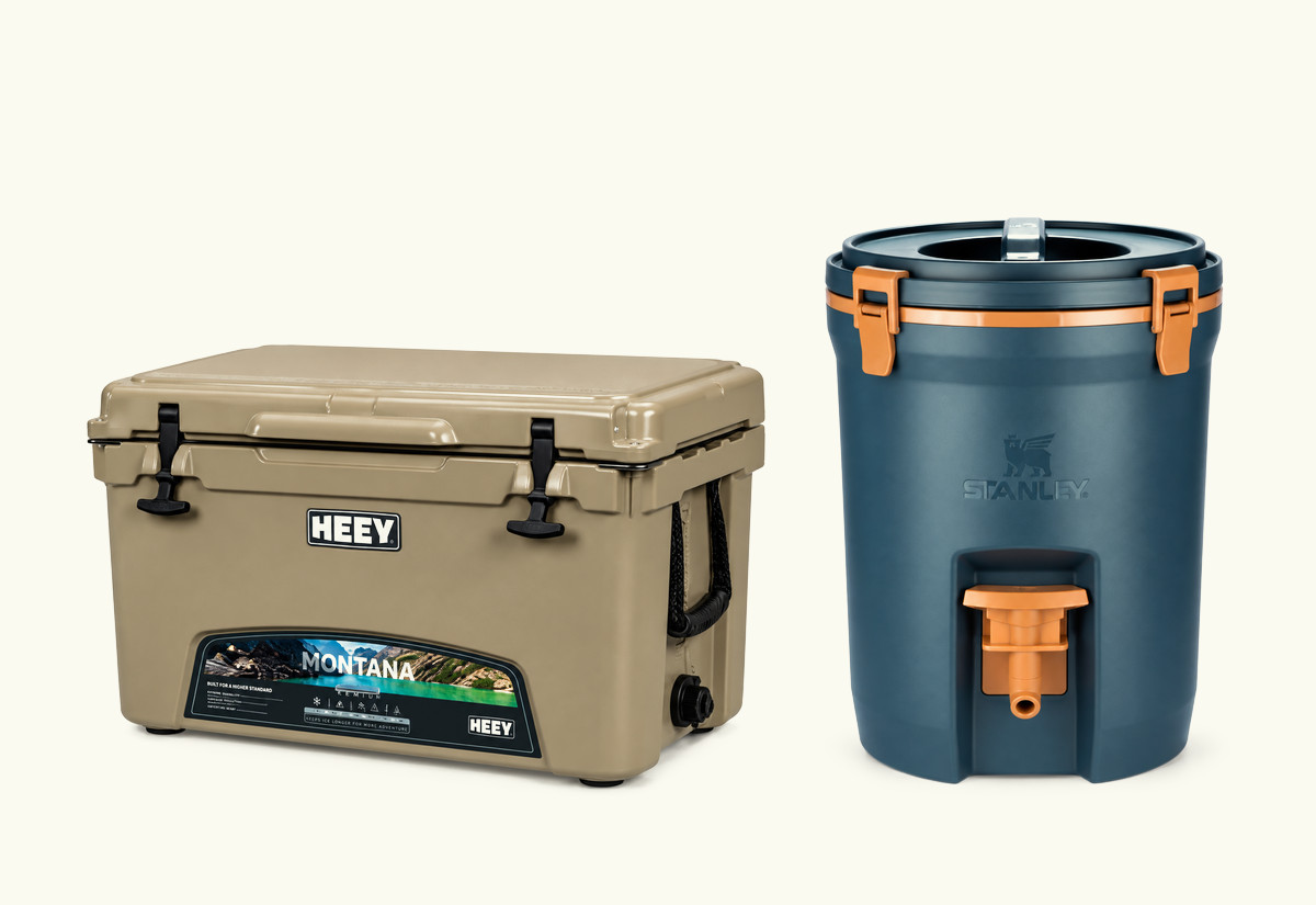 Cooler Montana 45 QT e jug térmica Stanley de 7,5 litros